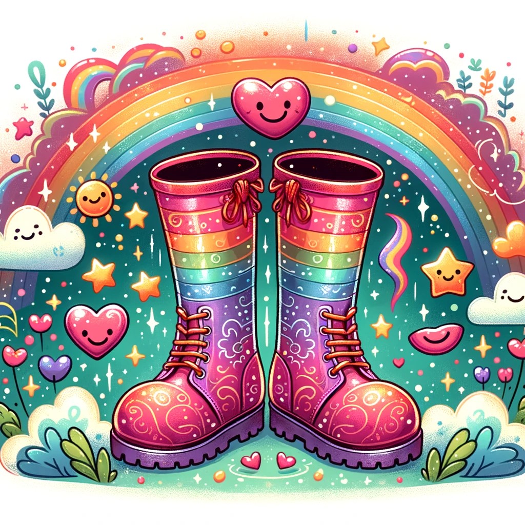 幸せを呼び込む魔法のブーツ：心を温める物語の画像